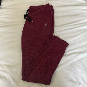 Born Primitive Rest Day Athleisure joggers; size small; Maroon